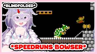 Biboo Proves Even Blindfolded She Is A Cracked Gamer...koseki Bijou Holoen