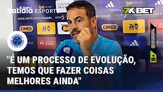 CONFIRA A ENTREVISTA COLETIVA DE ARTUR JORGE APÓS A VITÓRIA DO CRUZEIRO SOBRE O BAHIA