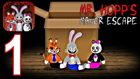 Mr. Hopp’s Manor Escape - Gameplay Walkthrough Part 1 - Main Door Ending - Tutorial (iOS,Android)