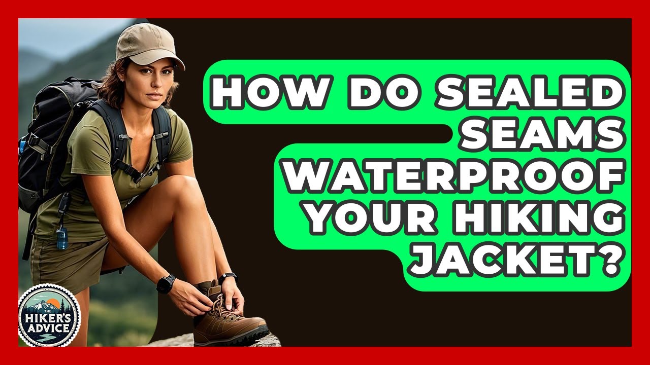 How Do Sealed Seams Waterproof Your Hiking Jacket? - The Hiker's Advice