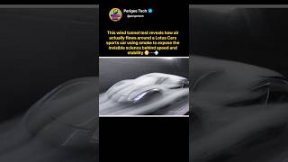 This smoke reveals how air actually flows around a supercar 😳💨