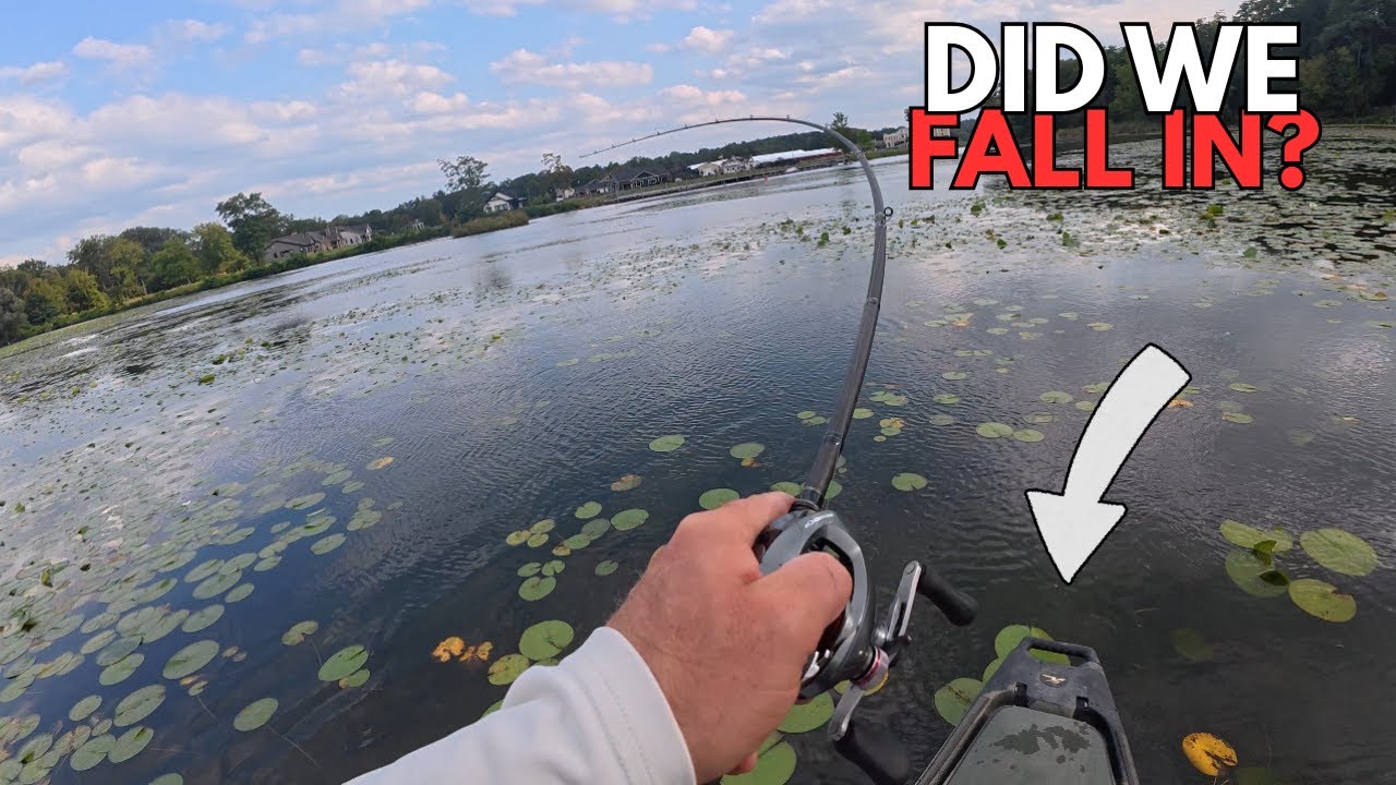 I Caught My First Fish While Kayaking!