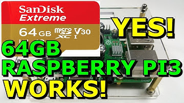 Raspberry PI3 B+ Using A 64GB Sandisk Micro SD Extreme Memory Card How To Format And Install Noobs