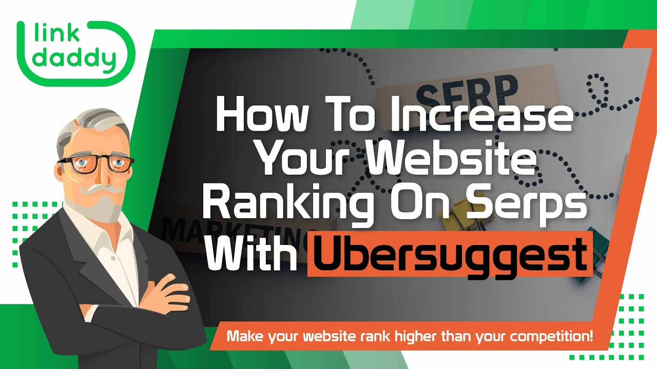 How To Increase Your Website Ranking On Serps With Ubersuggest - YouTube