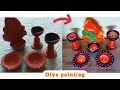 Diwali diya painting idea/old diya painting/diwali decoration at home#diwalidecoration #diyapainting