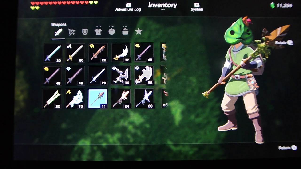 How to get all the Korok weapons!!| BOTW