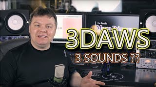 3 DAWs - 3 sounds Reaper vs Sonar vs Samplitude - PART 1 of 3