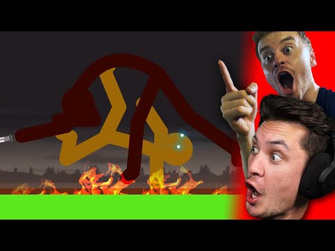 WORLD'S MOST INSANE STICK FIGHT ANIMATION | Combat Gods Reaction!