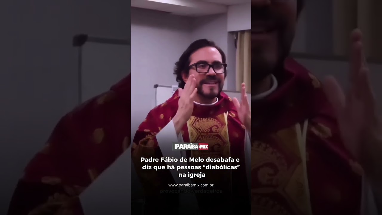 Padre Fábio de Melo desabafa e diz que há pessoas “diabólicas" na igreja