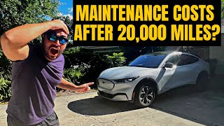 MachE Maintenance Costs After Almost 20,000 Miles  Surprised?