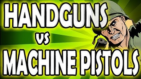 MW3 Tips & Tricks: Handguns vs Machine Pistols - What is Better? (Modern Warfare 3)