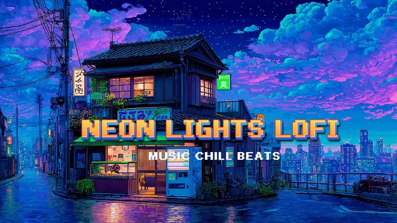 Японские городские Lofi вайбы ~ Расслабляющая чилл музыка для учебы, сна и концентрации