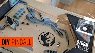DIY Jurassic Park Pinball (with Storm System!).