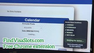 FindVisaSlots - Easy Rotate USVisaScheduling visa portal Embassy locations