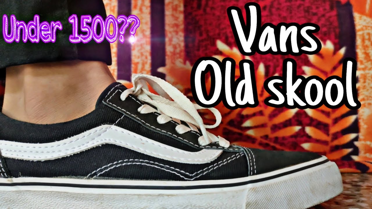 Vans Old Skool Unboxing & Review | First Copy | Vans Old Skool Price In  India - YouTube