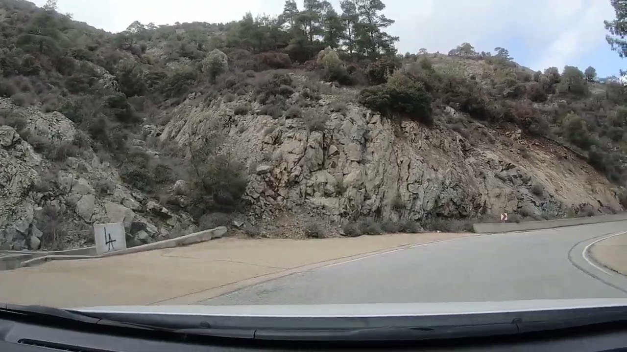 Relaxing Car Drive | Cyprus Roads (Part 27)