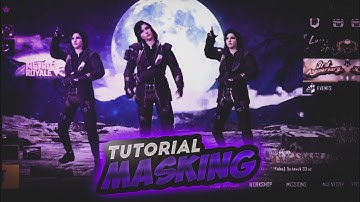 God Level PUBG MOBILE Lobby Video Edit in Android  Tutorial || Masking