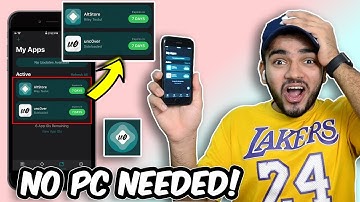 How to install Altstore WITHOUT Computer & Jailbreak iOS 13.5. Sign Unc0ver FOREVER | No Revokes!