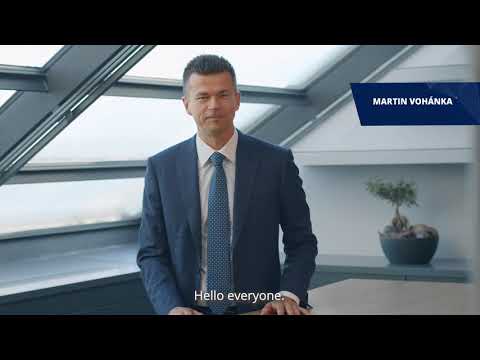 Martin Vohánka, CEO of Eurowag explaining the company´s vision, purpose and ambition