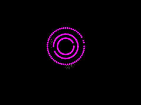Crowd Simulation Using Boids : Two Flocks moving in circles