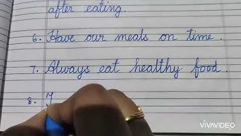 EVS chapter- Good Habits part 2 for UKG