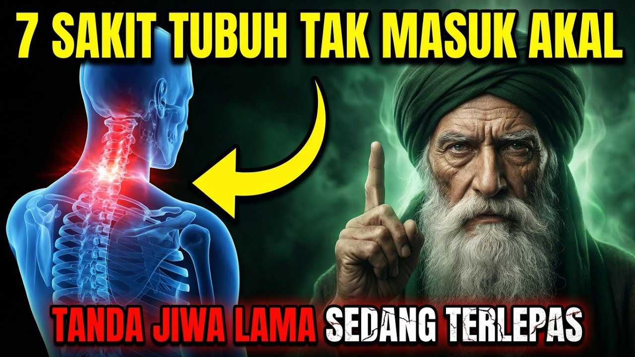 Jiwa Terpilih ✨ 7 Sakit Tubuh Tak Masuk Akal Tanda Jiwa Lama Sedang Dihapus