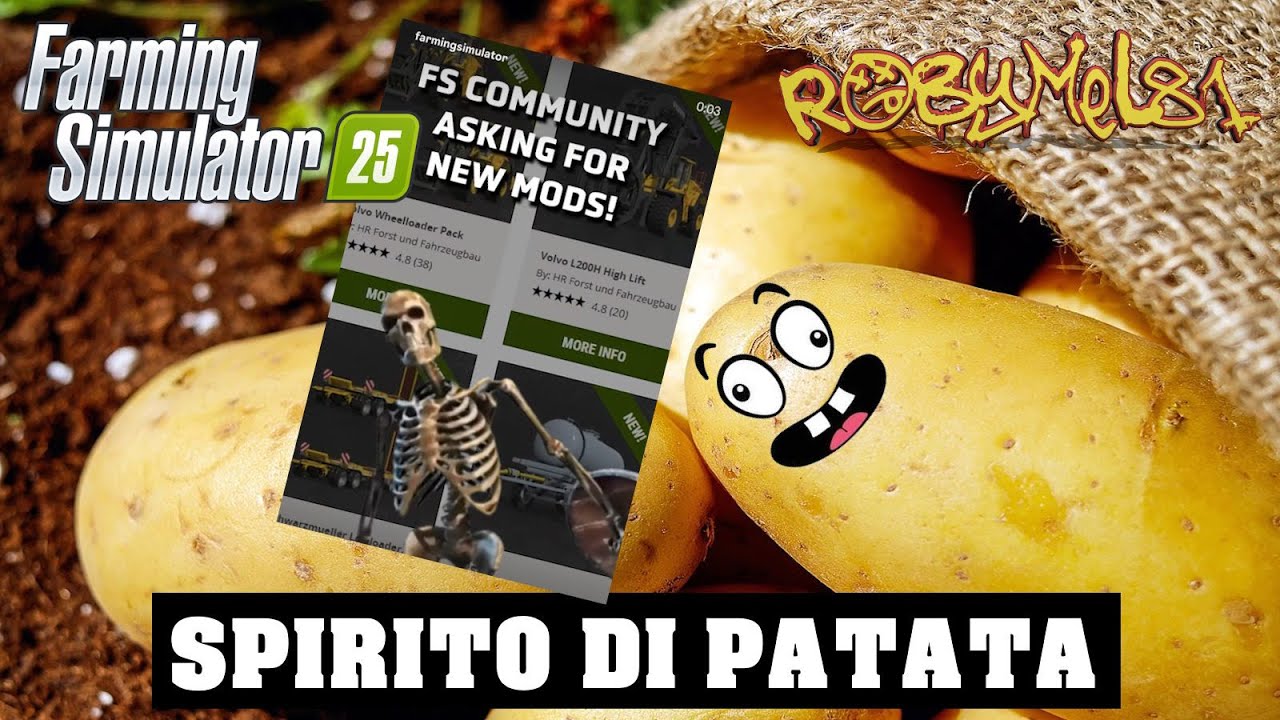 SPIRITO DI PATATA 🥔 📰 FARMING SIMULATOR 25 NEWS