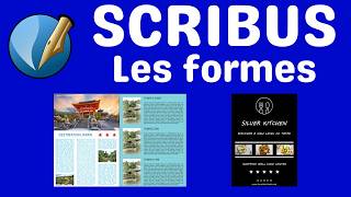 SCRIBUS how to add shapes