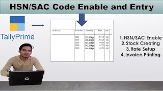 How To Create Item With HSN/SAC CODE in TallyPrime | टैली प्राइम मैं HSN/SAC आइटम कैसे बनाये Net Worth