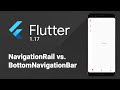 NavigationRail vs BottomNavigationBar | Flutter Basics