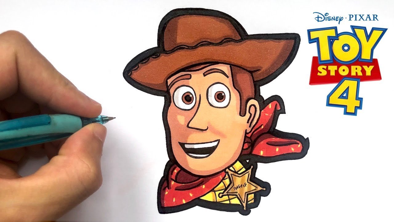 COMMENT DESSINER WOODY TOY STORY 4