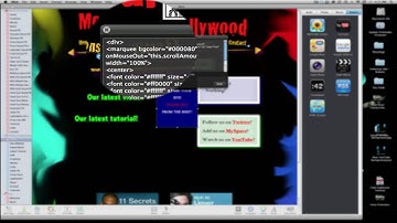 iWeb Tutorial - Scrolling Text Boxs