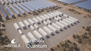 Wärtsilä GridSolv Quantum Energy Storage System