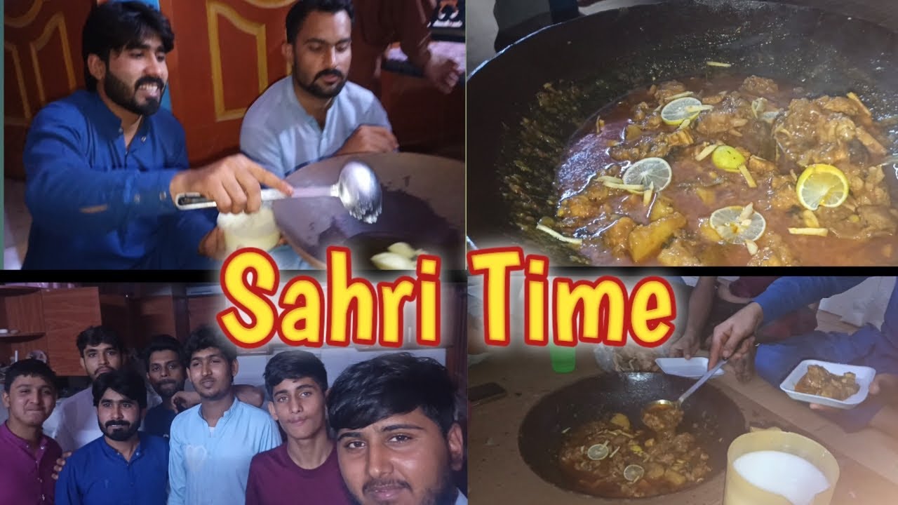 AJ Hamari Sahri Danish Bahi Ne Banai : Daliy Sahri Ruteen. 