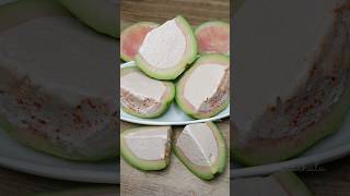 Guava Fruit Recipe 😋🍨 #guava #icecream #chilliicecream #foodie #viral #guavaicecream #trending