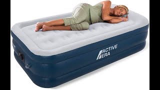 Active Era Air Bed Mattress With Built In Pump - Review