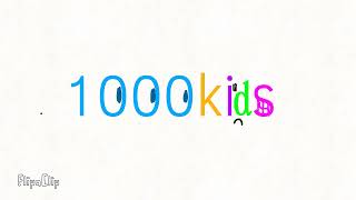 TVOKids Logo Bloopers 2 Take 20: 1000 numbers?