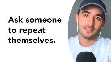 English Conversation: SIX WAYS to ask someone to repeat themselves!