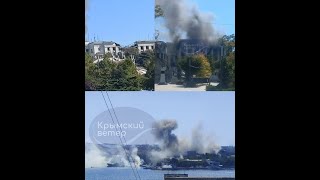 Black Sea Fleet HQ in Sevastopol Destroyed by Missile -- Likely Storm Shadow