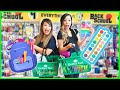 Back To School Supplies Challenge Shopping Race Princess Squad