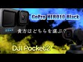 【比較動画】GoPro HERO10 vs DJI Pocket2 貴方はどちらを選ぶ？
