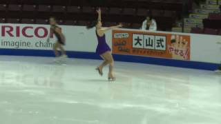 Yuka NAGAI SC2016 Practice SP 20161028