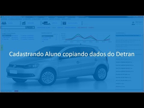 Sistemas DSI CFC #Cadastrando Aluno copiando dados do Detran