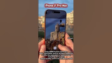 iPhone 17 Pro Max Optical Zoom #dubai #smartphone #foryou #iphone17promax #apple #camera #viral