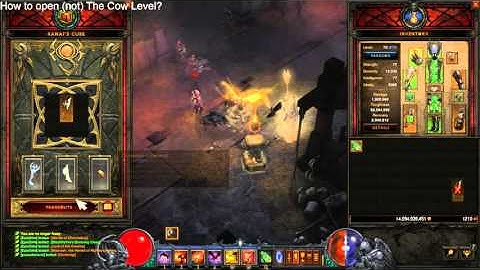 How to open not The Cow Level