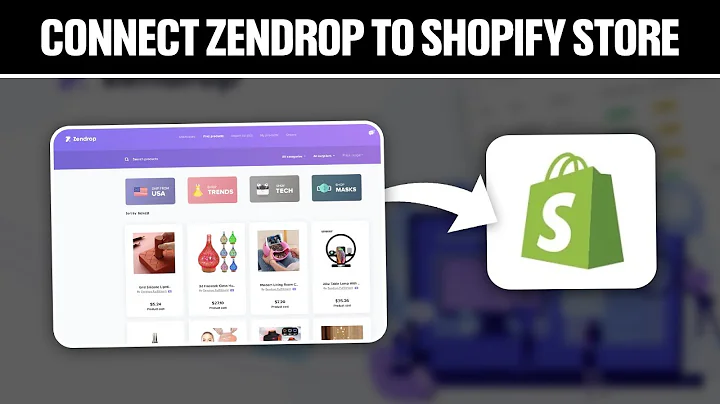 Streamline Dropshipping: Connect ZinDrop to Your Shopify Store