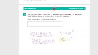 Question 25 - Grade 8 Math - TNReady Practice Test