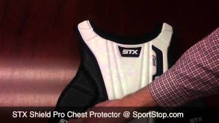 2014 STX Shield Pro Lacrosse Chest Protector - Preview by SportStop.com