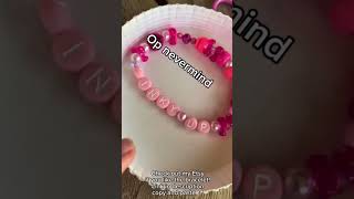 Make a bracelet with me! #bracelet #charmaccessories #smallbusiness #bracelets #business