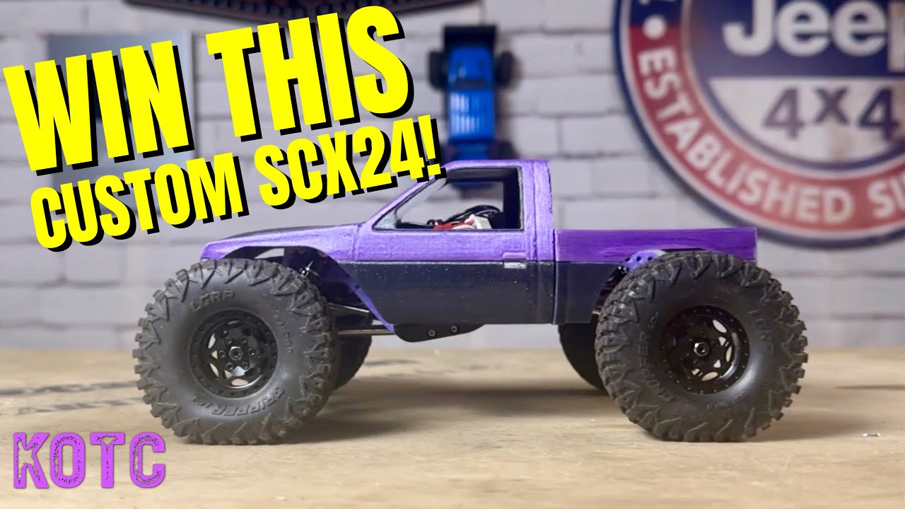 King Of The Course, эпизод 39: бесплатная сборка индивидуального SCX24 от Jo RC!